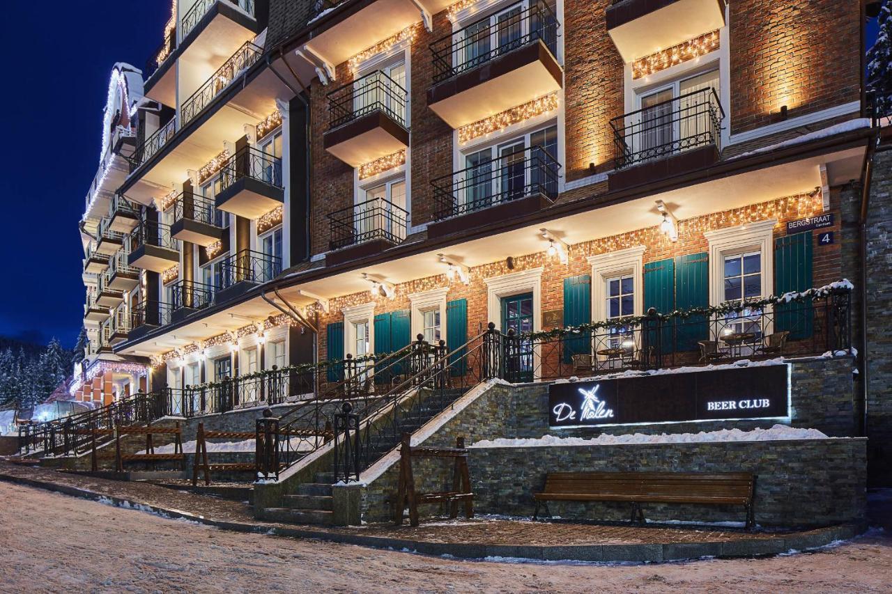 Amstelski Hotel Bukovel Bagian luar foto